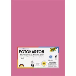   Dekorkarton, 2 oldalas, A4, 300 g, 50 lap, FOLIA, fáradt rózsaszín