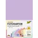 Dekorkarton, 2 oldalas, A4, 300 g, 10x5 lap, FOLIA, „Pastel”, vegyes színek