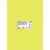 Dekorkarton, 2 oldalas, 50x70 cm, 300 g, 10 lap, FOLIA, lime