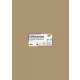 Dekorkarton, 2 oldalas, 50x70 cm, 300 g, 10 lap, FOLIA, őzbarna