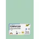 Színes papír, A4, 130 g, 100 lap, FOLIA, menta