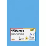 Színes papír, A4, 130 g, 100 lap, FOLIA, tengerkék