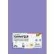 Színes papír, A4, 130 g, 100 lap, FOLIA, ibolyakék