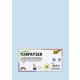 Színes papír, A4, 130 g, 100 lap, FOLIA, jégkék