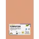 Színes papír, A4, 130 g, 100 lap, FOLIA, lazac