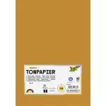 Színes papír, A4, 130 g, 100 lap, FOLIA, terrakotta