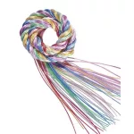 Kreatív drót, műanyag bevonatos, 100 cm, FOLIA "Metallic Mix", 50 különböző metál szín