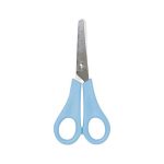 Olló, iskolai, kerekített, 13,5 cm, FOLIA, vegyes színek