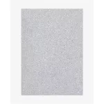 Dekorkarton tömb, csillámos, 1 oldalas, 50x70 cm, 300g, 5 lap, FOLIA, ezüst