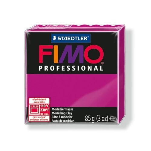 Gyurma, 85 g, égethető, FIMO "Professional", magenta
