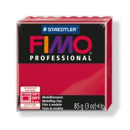   Gyurma, 85 g, égethető, FIMO "Professional", kármin