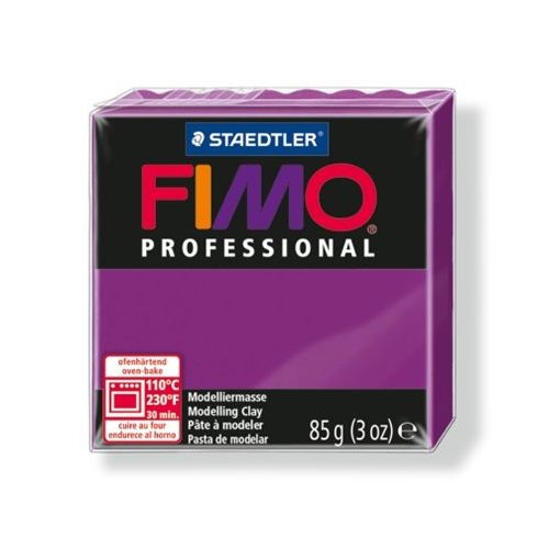 Gyurma, 85 g, égethető, FIMO "Professional", viola