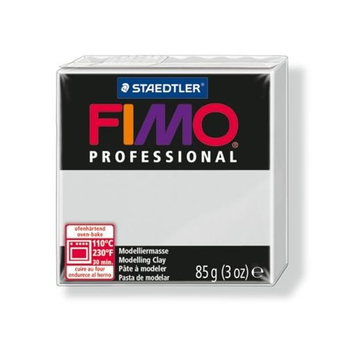 Gyurma, 85 g, égethető, FIMO "Professional", delfinszürke