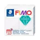 Gyurma, 57 g, égethető, FIMO "Effect", csillámos fehér