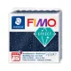 Gyurma, 57 g, égethető, FIMO "Effect", csillámos kék