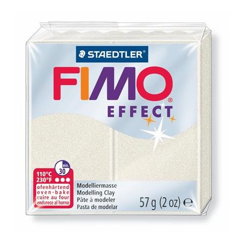 Gyurma, 57 g, égethető, FIMO "Effect", metál gyöngyház