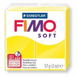   Gyurma, 57 g, égethető, FIMO "Soft", citromsárga