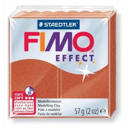   Gyurma, 57 g, égethető, FIMO "Effect", metál vörösréz