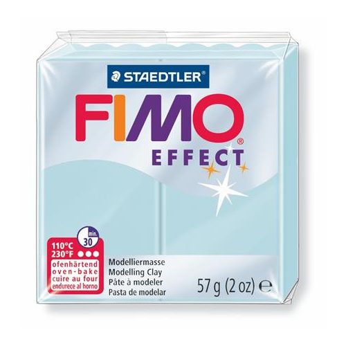 Gyurma, 57 g, égethető, FIMO "Effect", jégkristály