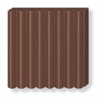 Gyurma, 57 g, égethető, FIMO "Soft", csokoládé