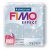Gyurma, 57 g, égethető, FIMO "Effect", csillámos ezüst
