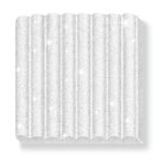 Gyurma, 42 g, égethető, FIMO "Kids", glitteres fehér