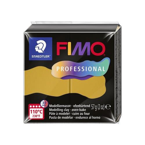 Gyurma, 57 g, égethető, FIMO "Professional", okker