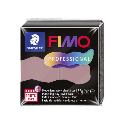 Gyurma, 57 g, égethető, FIMO "Professional", dusty pink