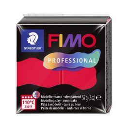   Gyurma, 57 g, égethető, FIMO "Professional", piros