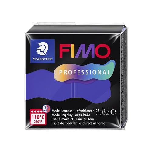 Gyurma, 57 g, égethető, FIMO "Professional", királykék