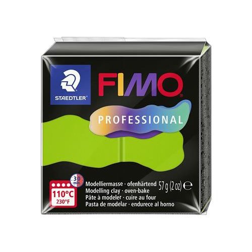 Gyurma, 57 g, égethető, FIMO "Professional", világoszöld