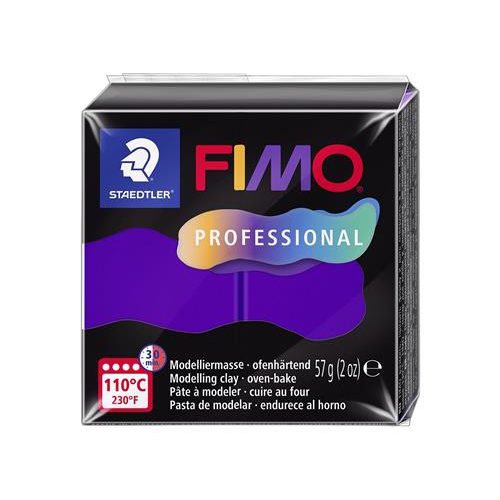 Gyurma, 57 g, égethető, FIMO "Professional", lila