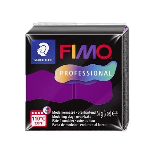 Gyurma, 57 g, égethető, FIMO "Professional", viola