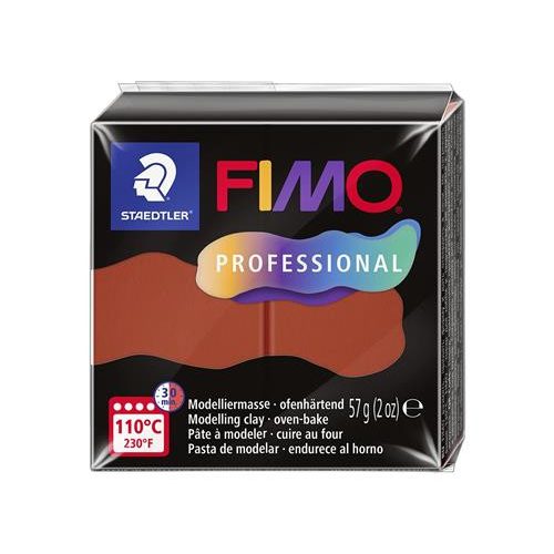 Gyurma, 57 g, égethető, FIMO "Professional", terrakotta