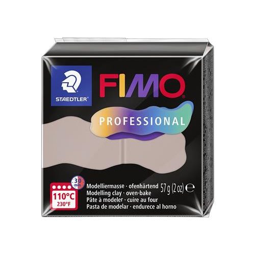 Gyurma, 57 g, égethető, FIMO "Professional", taupe