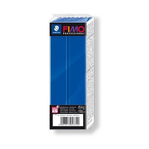 Gyurma, 454 g, égethető, FIMO "Professional", ultramarin