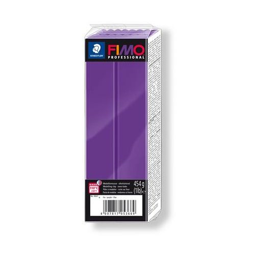 Gyurma, 454 g, égethető, FIMO "Professional", lila