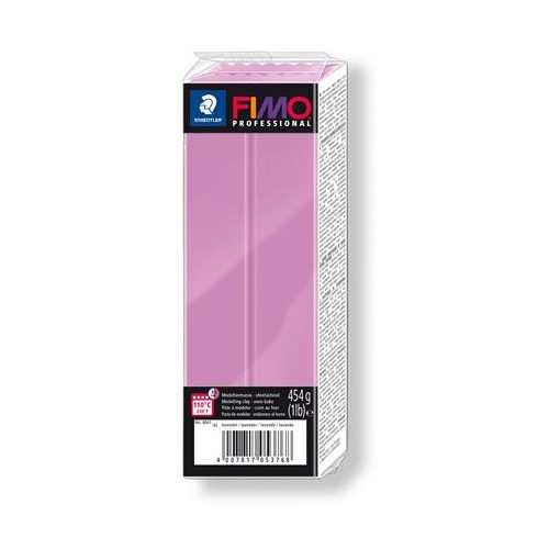 Gyurma, 454 g, égethető, FIMO "Professional", levendula