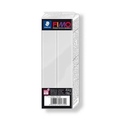 Gyurma, 454 g, égethető, FIMO "Professional", delfinszürke