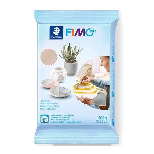 Gyurma, 500 g, levegőre száradó, FIMO "Air Basic", bőrszín