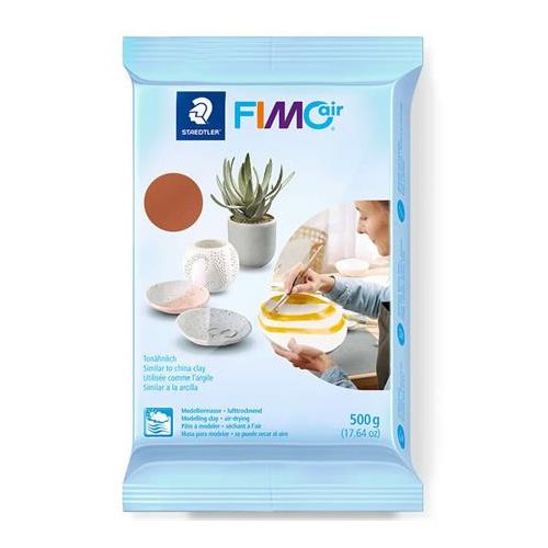 Gyurma, 500 g, levegőre száradó, FIMO "Air Basic", terrakotta
