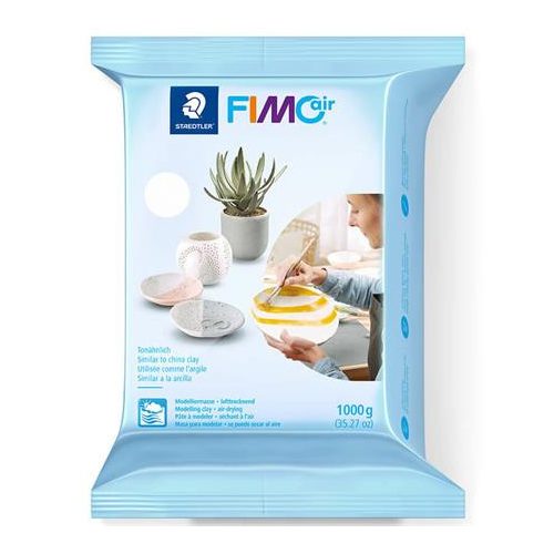 Gyurma, 1000 g, levegőre száradó, FIMO "Air Basic", fehér