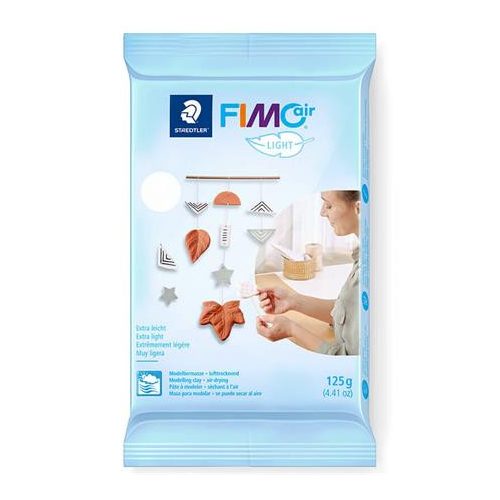 Gyurma, 125 g, levegőre száradó, FIMO "Air Light", fehér
