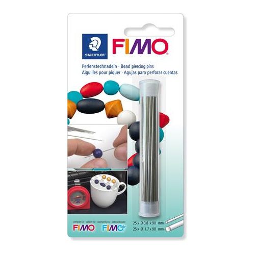 Gyöngyfűző tű készlet, FIMO