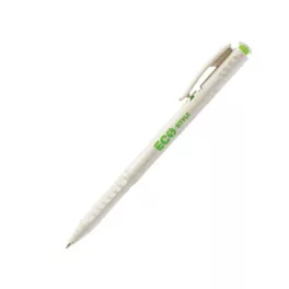   Golyóstoll, 0,25 mm, nyomógombos, FLEXOFFICE "FO-09 Eco Style", kék