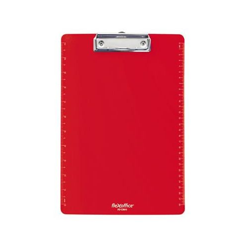 Felírótábla, A4, műanyag, FLEXOFFICE "FO-CB011", piros