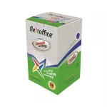 Golyóstoll, 0,25 mm, nyomógombos, FLEXOFFICE "Jonat", piros