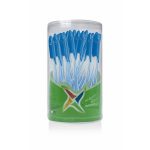 Golyóstoll, 0,3 mm, kupakos, FLEXOFFICE "Candee", kék