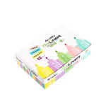 Szövegkiemelő készlet, 1-5 mm, FLEXOFFICE "Flexliner", vegyes pasztell színek
