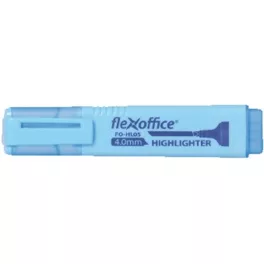 Szövegkiemelő, 1-4 mm, FLEXOFFICE "HL05", kék